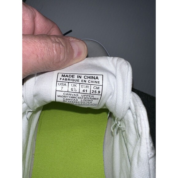 Ralph Lauren Sayer Sneakers POLO White/Blue Size Size 7 RF104092 - Picture 7 of 10